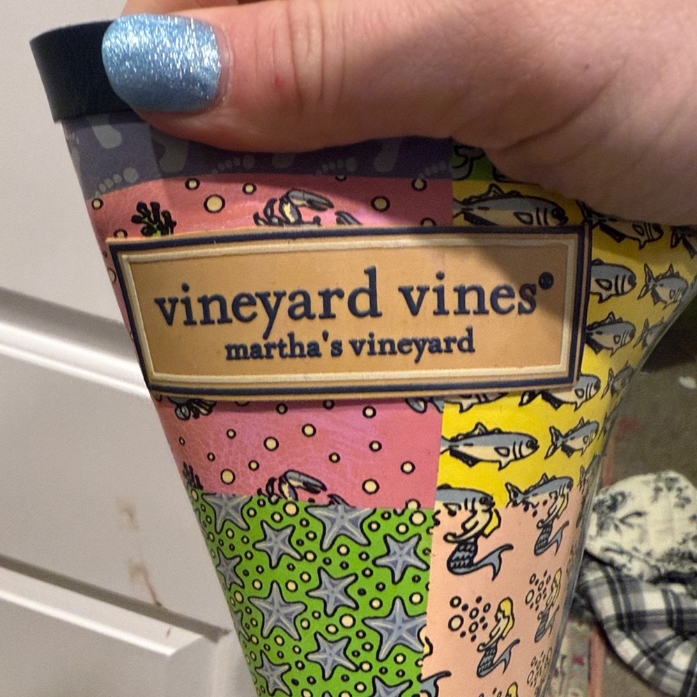 Vineyard Vines Multicolor Patchwork Rain Boot siz… - image 5